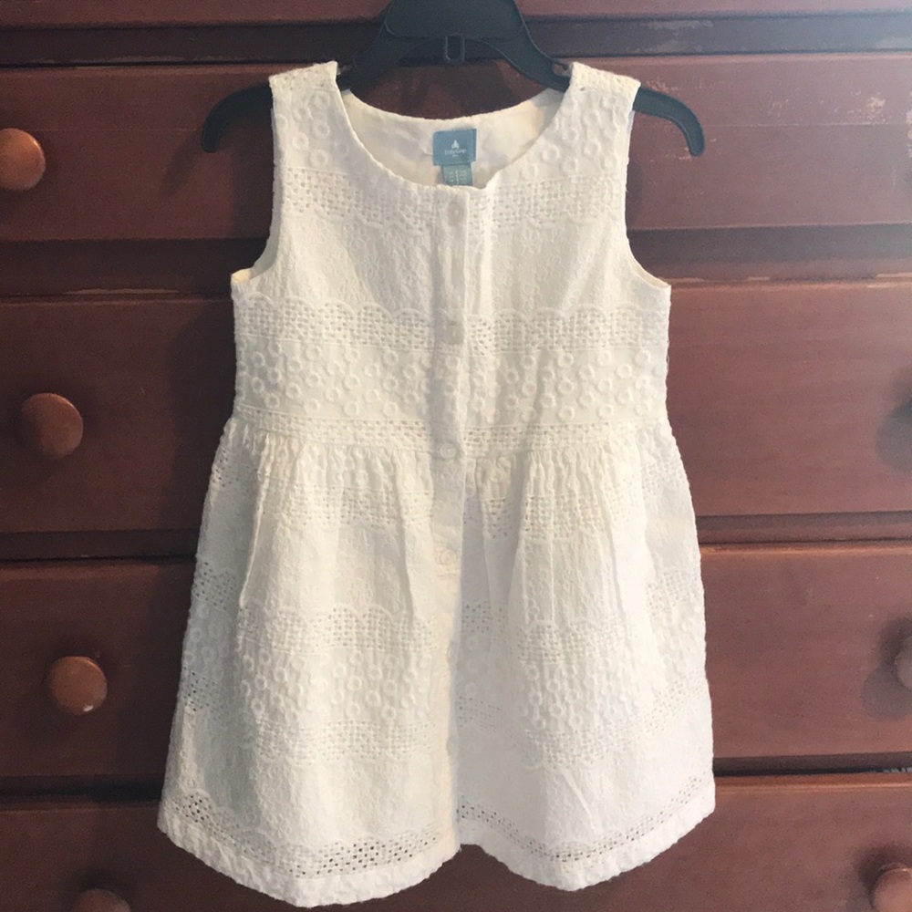 Baby Gap white dress